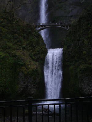 Multnomah Falls photographed by Vanessa 4-11-10