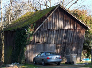 A Crumbling Stage House in my neighborhood